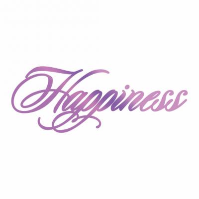 Couture Creations Hotfoil Stamp - Happiness